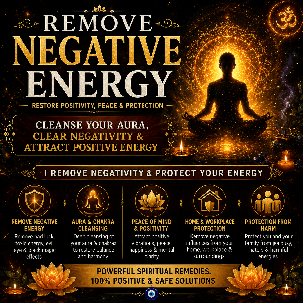 Negative Energy Removal